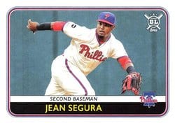 2020 Topps Big League Base Set Jean Segura #120 card
