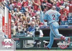 2020 Topps Opening Day Base Set Jean Segura #176 card