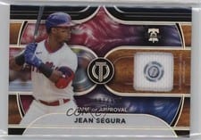2022 Topps Tribute Stamp of Approval Jean Segura #SOA-JS card