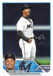2023 Topps Base Set Jean Segura #399 card