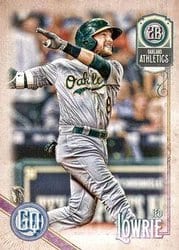 2018 Topps Gypsy Queen Base Set Jed Lowrie #101 card