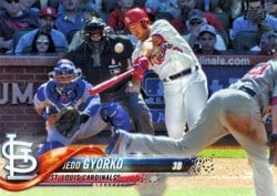 2018 Topps Base Set Jedd Gyorko #189 card