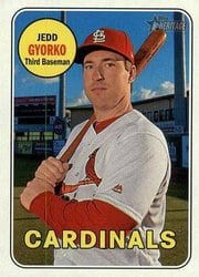 2018 Topps Heritage Base Set Jedd Gyorko #333 card