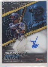 2021 Bowman's Best Best of 2021 Autographs Jeferson Quero #B21-JQ card