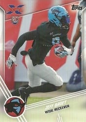 2020 Topps XFL Base Set Jeff Badet #98 card