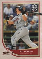 2018 Topps Big League Base Set Jeff Bagwell #345 card