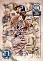 2018 Topps Gypsy Queen Base Set Jeff Bagwell #302 card