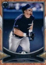 2018 Topps Tribute Base Set Jeff Bagwell #68 card
