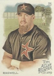 2019 Topps Allen & Ginter Base Set Jeff Bagwell #31 card