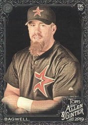 2019 Topps Allen & Ginter X Base Set Jeff Bagwell #31 card