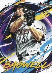 2020 Topps Fire Base Set Jeff Bagwell #46 card