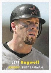 2021 Topps Archives Base Set Jeff Bagwell #50 card