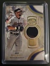 2021 Topps Tier One Relics Jeff Bagwell #T1R-JB card