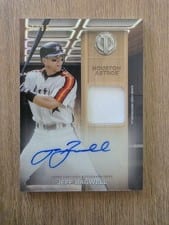 2024 Topps Tribute Threads Autograph Relics Jeff Bagwell #TTTA-JB card