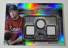 2025 Topps Sterling Seasons Autographed Relic Jeff Bagwell #SSA-JB card