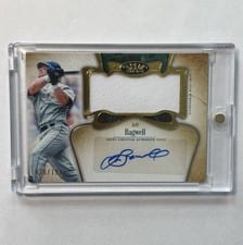 2026 Topps Tier One Autographed Tier One Jumbo Relics Jeff Bagwell #AT1JR-JB card