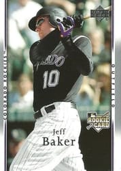 2007 Upper Deck Base Set Jeff Baker #13 card