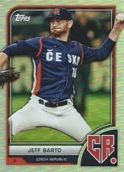 2023 Topps World Baseball Classic Base Set Jeff Barto #22 card