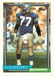 1992 Topps Base Set Jeff Bryant #537 card