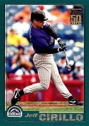 2001 Topps Base Set Jeff Cirillo #135 card