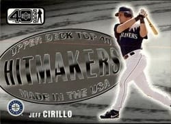 2002 Upper Deck 40-Man Base Set Jeff Cirillo #1067 card