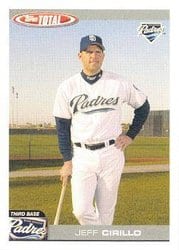 2004 Topps Total Base Set Jeff Cirillo #653 card
