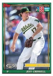 2021 Topps Pro Debut Base Set Jeff Criswell #PD-200 card