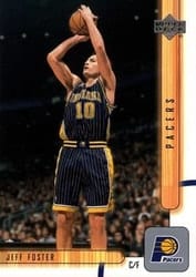 2001-02 Upper Deck Base Set Jeff Foster #289 card
