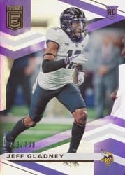2020 Donruss Elite Base Set Jeff Gladney #185 card