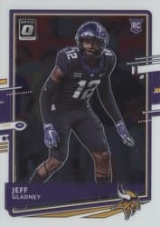 2020 Donruss Optic Base Set Jeff Gladney #108 card