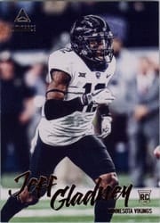 2020 Panini Luminance Base Set Jeff Gladney #184 card