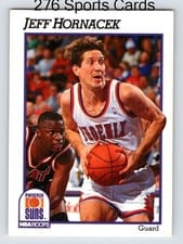 1991-92 Hoops Base Set Jeff Hornacek #164 card