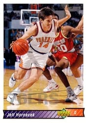 1992-93 Upper Deck Base Set Jeff Hornacek #22 card