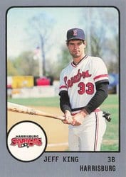 1988 ProCards Base Set Jeff King #859 card