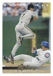 1993 Upper Deck Base Set Jeff King #240 card