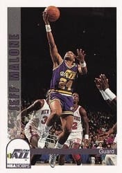 1992-93 Hoops Base Set Jeff Malone #226 card