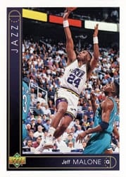 1993-94 Upper Deck Base Set Jeff Malone #52 card