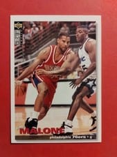 1995-96 Collector's Choice Base Set Jeff Malone #113 card