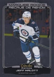 2022-23 O-Pee-Chee Platinum Base Set Jeff Malott #245 card