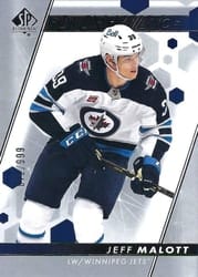 2022-23 SP Authentic Base Set Jeff Malott #184 card