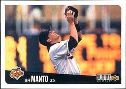 1996 Collector's Choice Base Set Jeff Manto #58 card