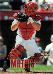 2006 Upper Deck Base Set Jeff Mathis #1094 card