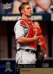2009 Upper Deck Base Set Jeff Mathis #694 card