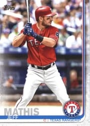 2019 Topps Base Set Jeff Mathis #681 card