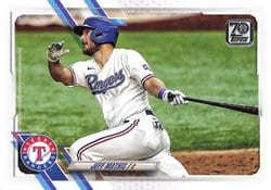 2021 Topps Base Set Jeff Mathis #348 card