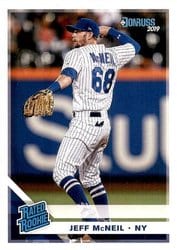 2019 Donruss Base Set Jeff McNeil #40 card
