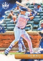 2019 Panini Diamond Kings Base Set Jeff McNeil #54 card