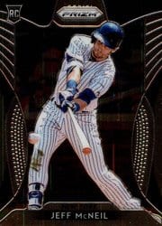 2019 Panini Prizm Base Set Jeff McNeil #145 card