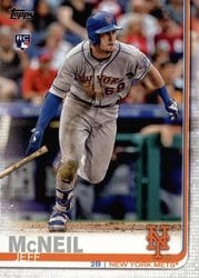 2019 Topps Base Set Jeff McNeil #281 card