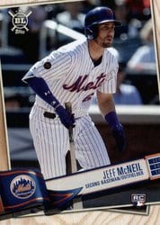 2019 Topps Big League Base Set Jeff McNeil #116 card